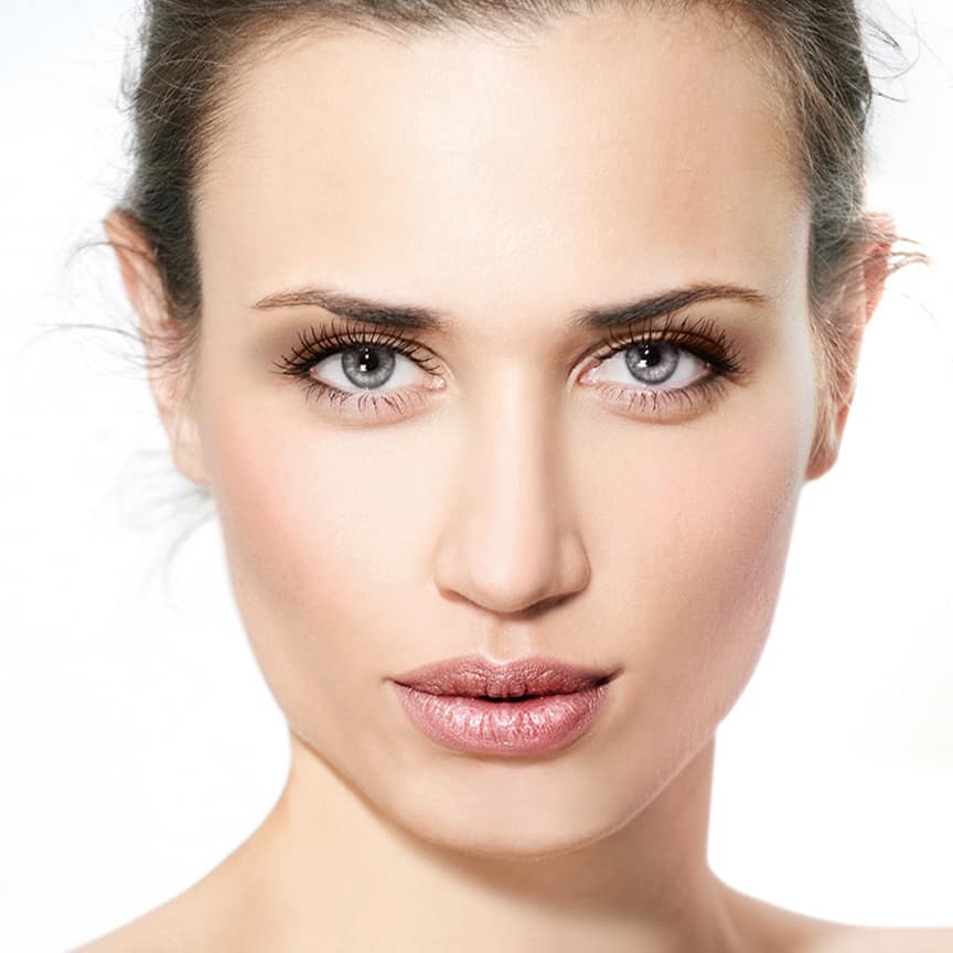 warm and cozy makeup look