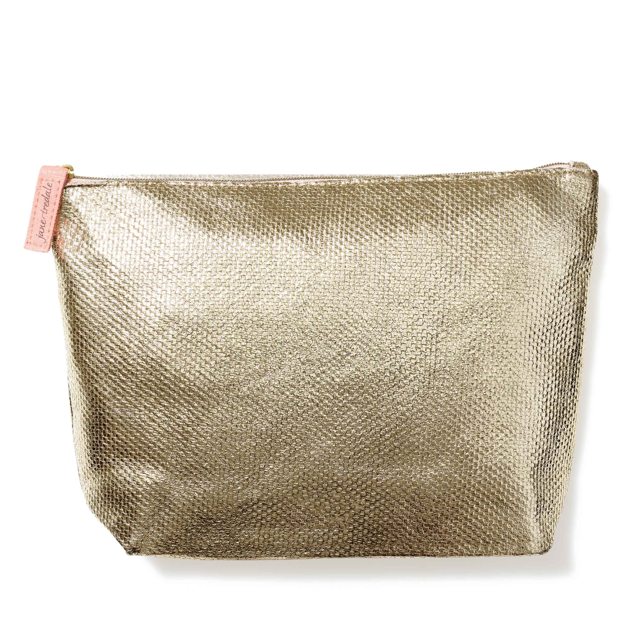 Solid beige makeup bag Storage bag Toiletry bag Travel skincare canvas  zipper coin purse Liner bag Clutch bag