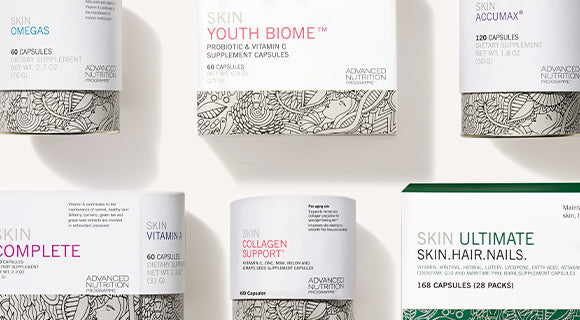 image of skincare supplements