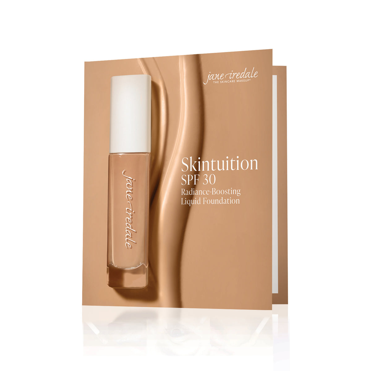 Skintuition SPF 30 Radiance-Boosting Liquid Foundation Sample Card view 1