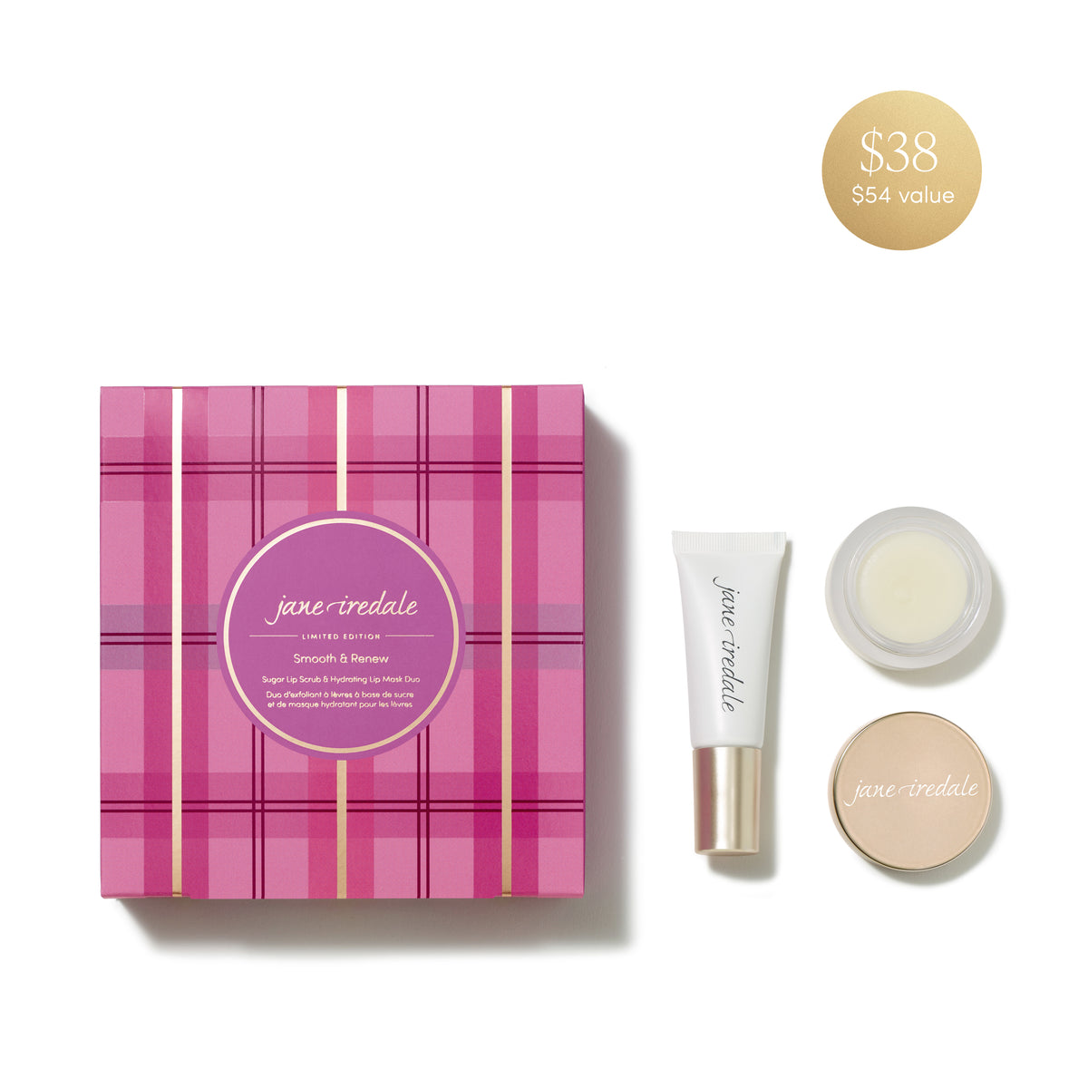 Smooth & Renew Sugar Lip Scrub & Hydrating Lip Mask Duo view 1