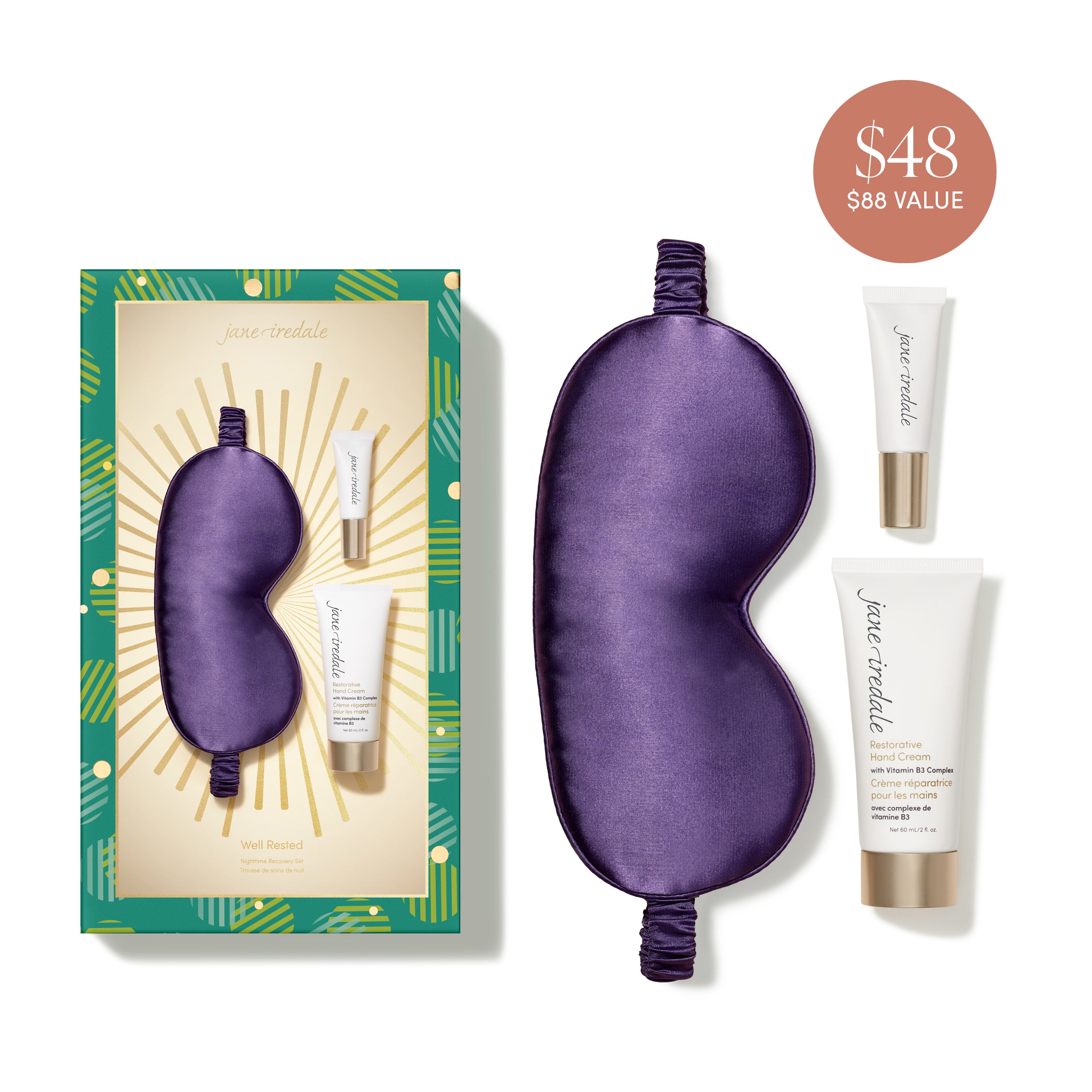 Well Rested Nighttime Recovery Kit | Jane Iredale